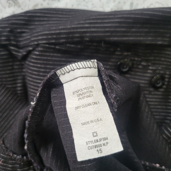 Vanity Y2K Striped Stretch Bermuda Shorts - Picture 4 of 6